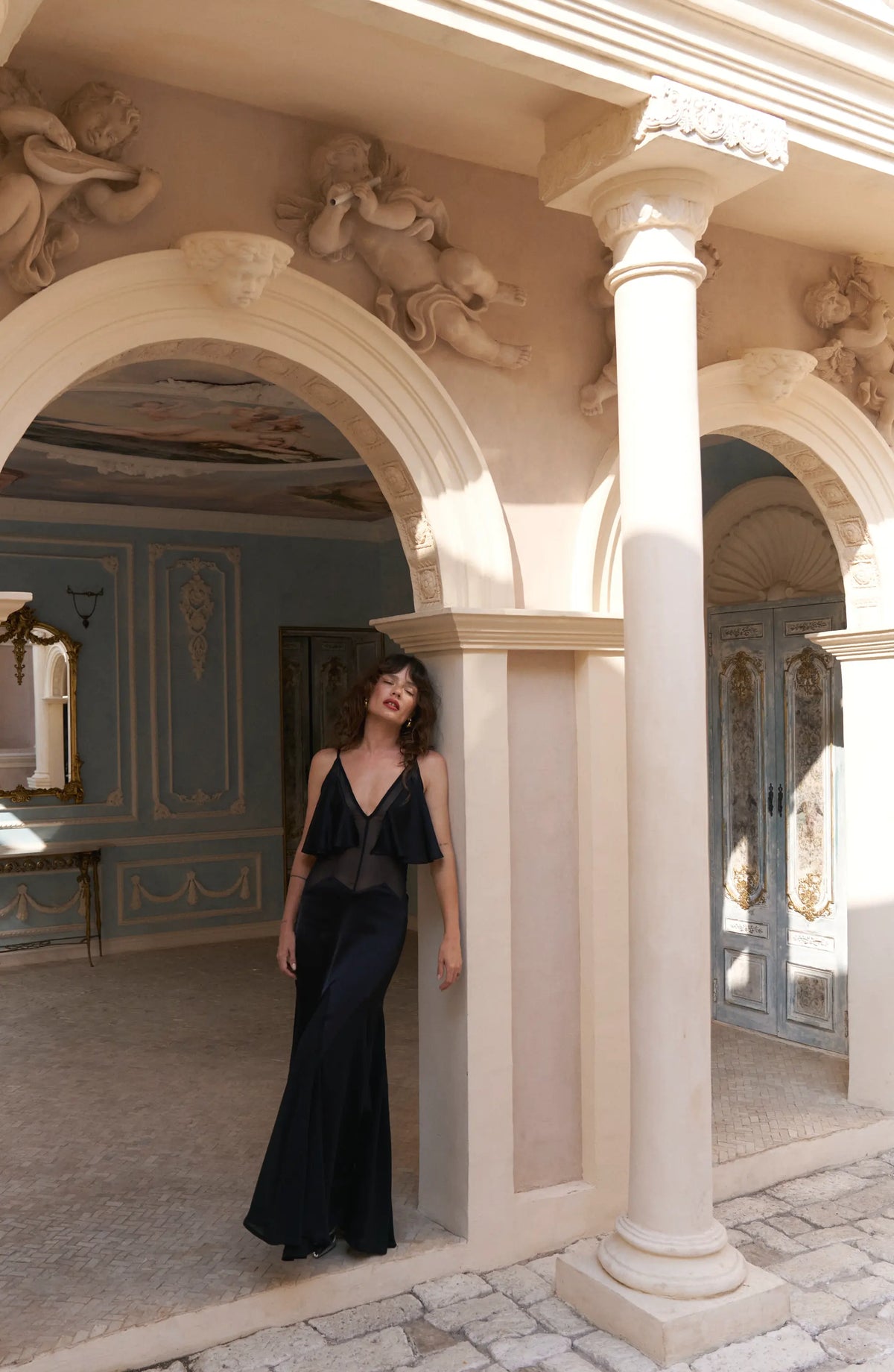 Ravello Dress — Black