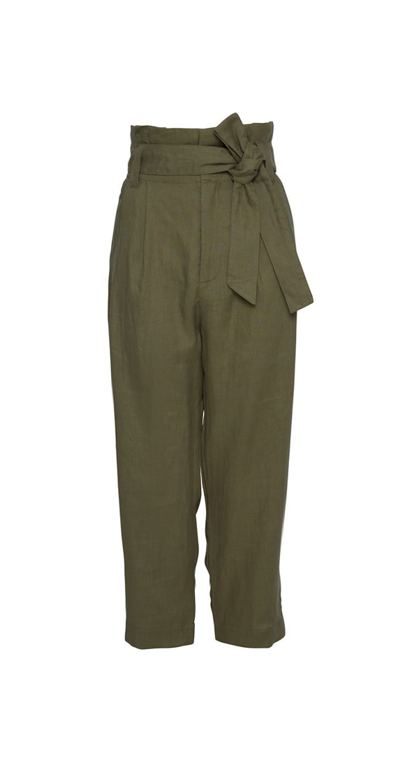 AU DU JOUR PANT KHAKI - Miss Milne