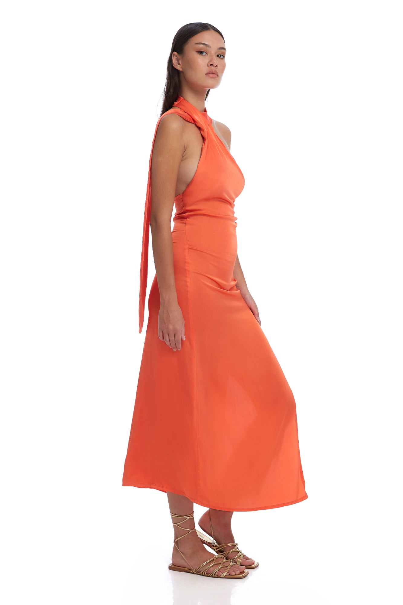 NECK TIE DRESS - Miss Milne