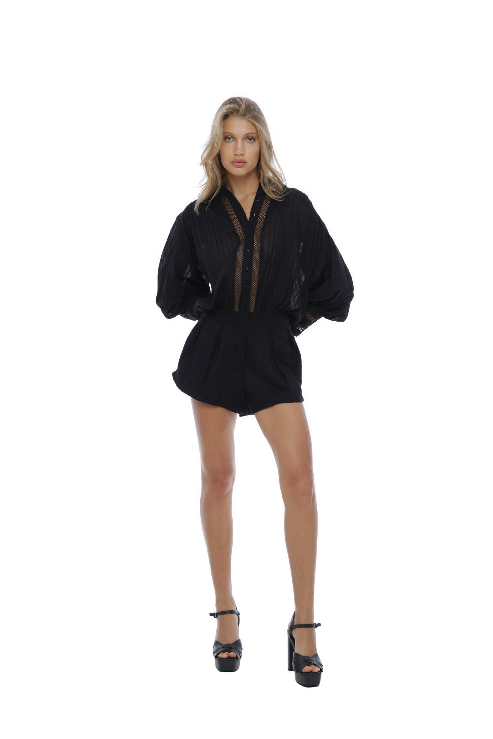 Sika Playsuit Black - Miss Milne