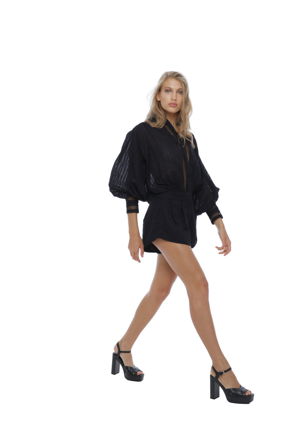 Sika Playsuit Black - Miss Milne