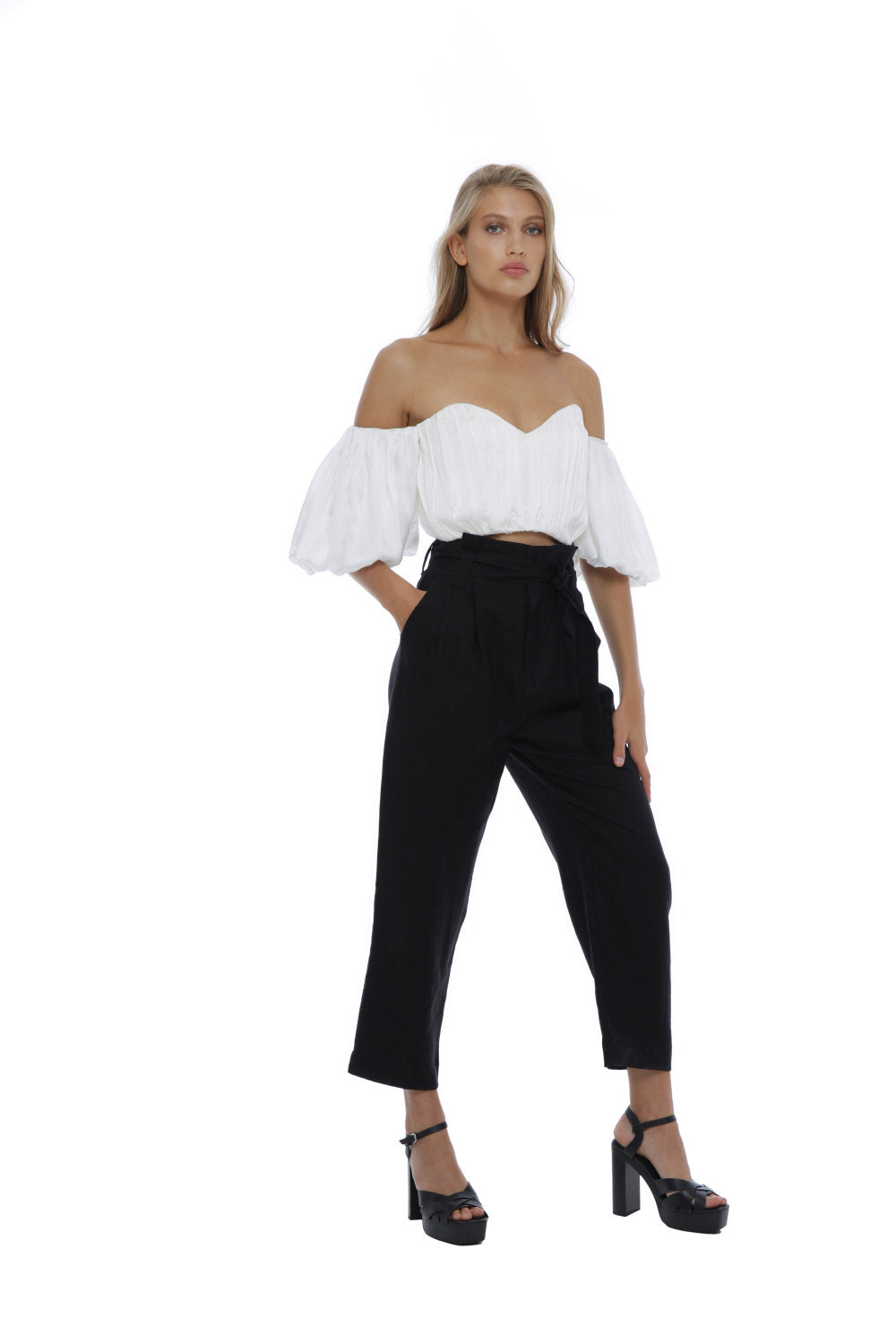 Au Du Jour Pants Black - Miss Milne
