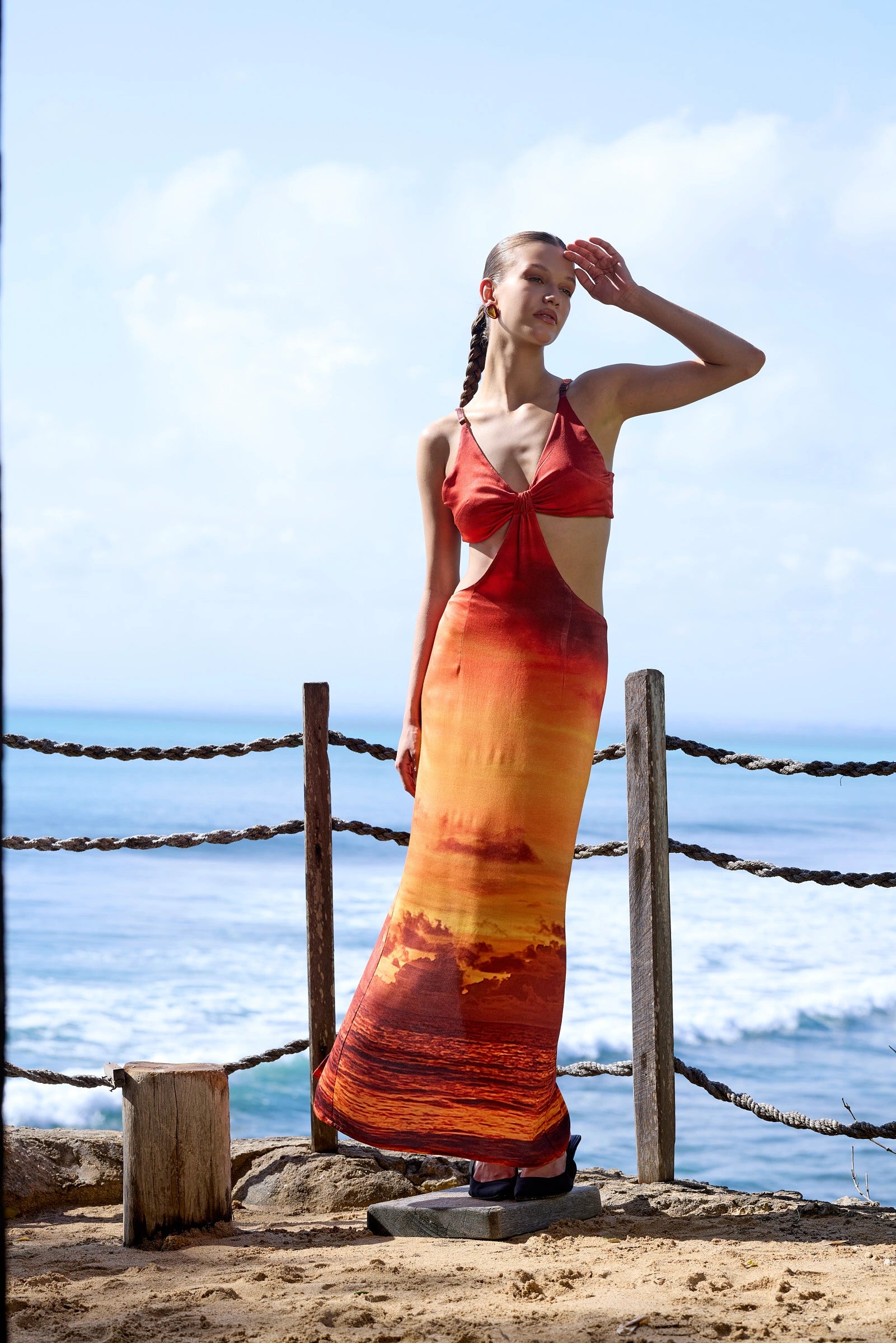 RIO SUNSET DRESS - Miss Milne