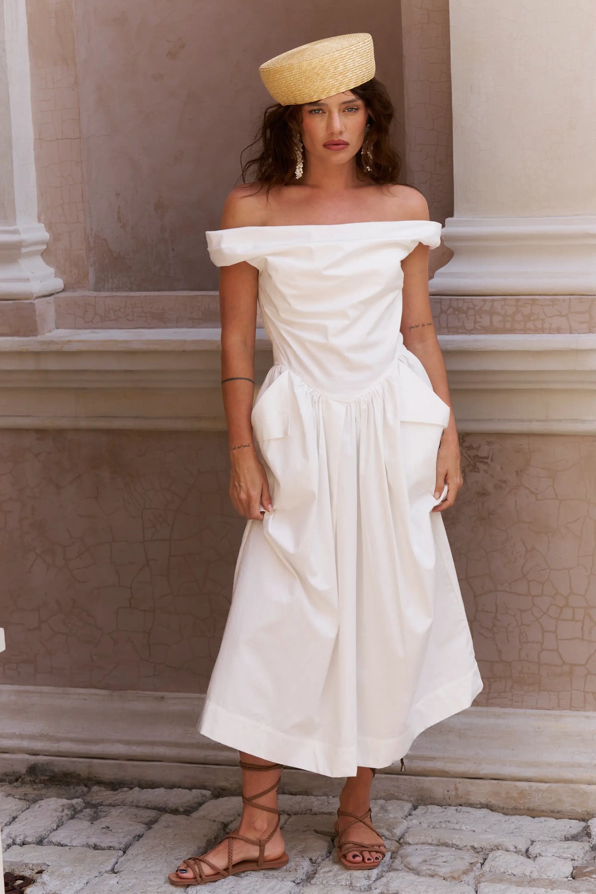 Shalimar Dress — White