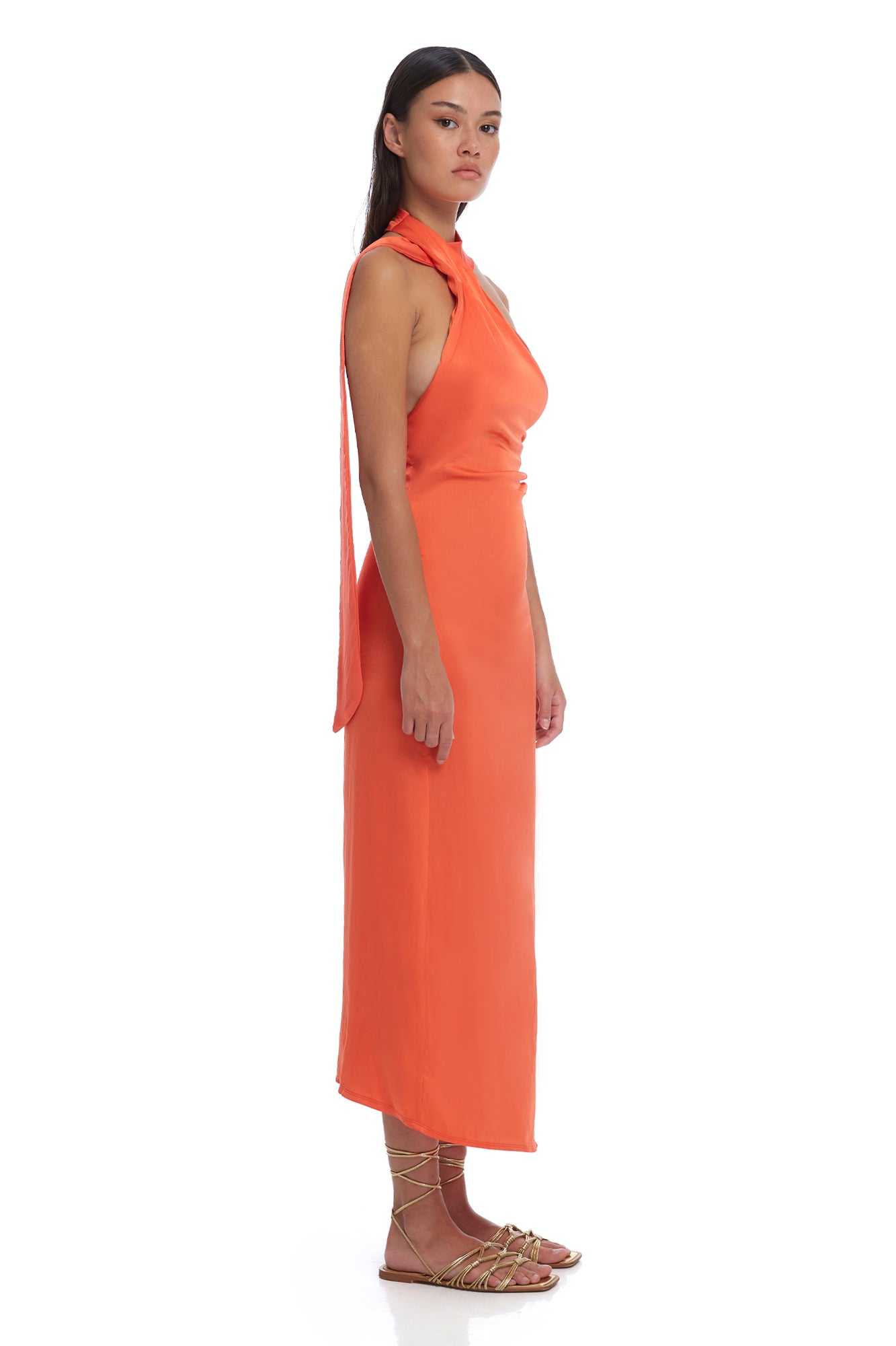 NECK TIE DRESS - Miss Milne