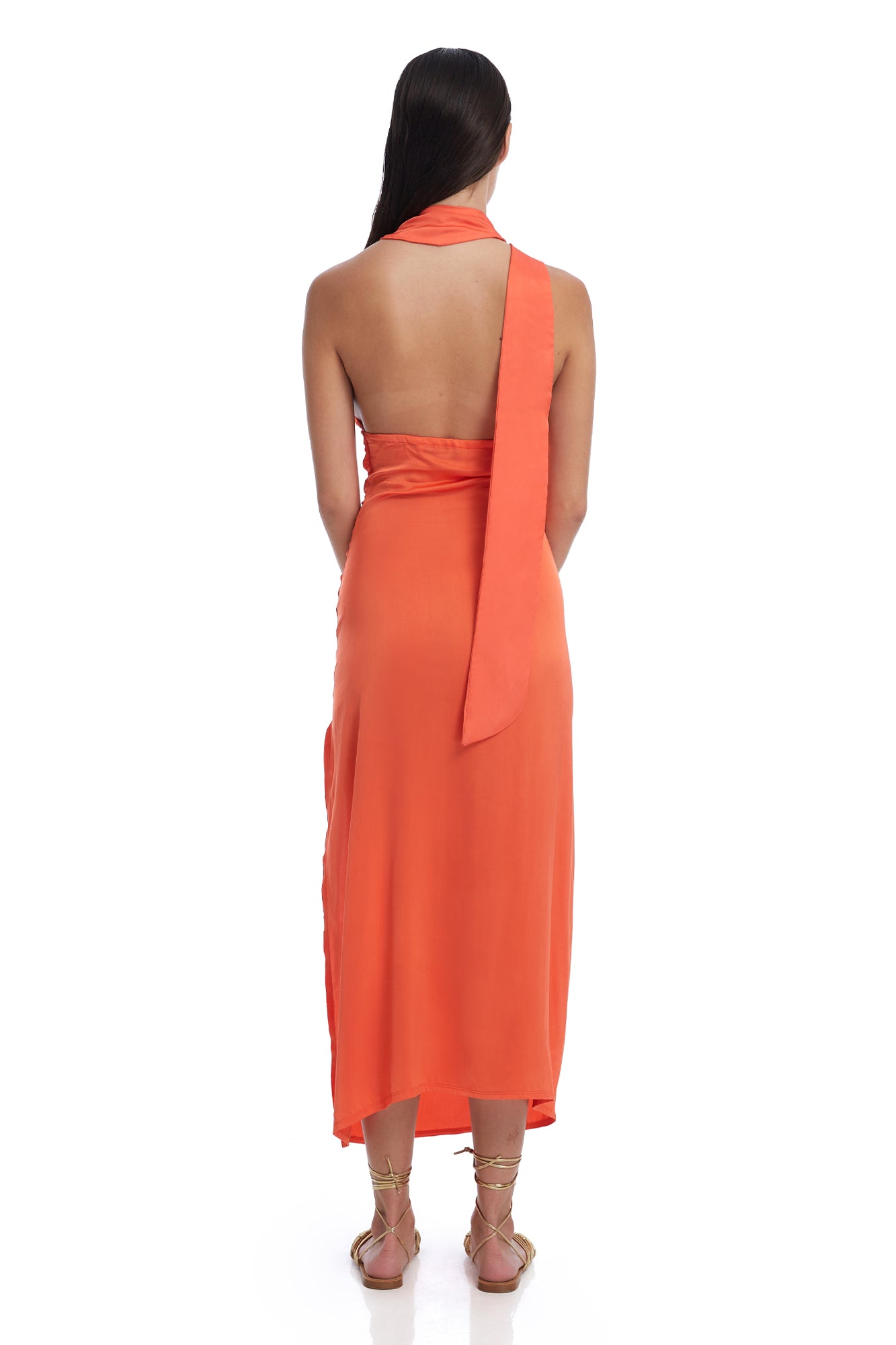 NECK TIE DRESS - Miss Milne