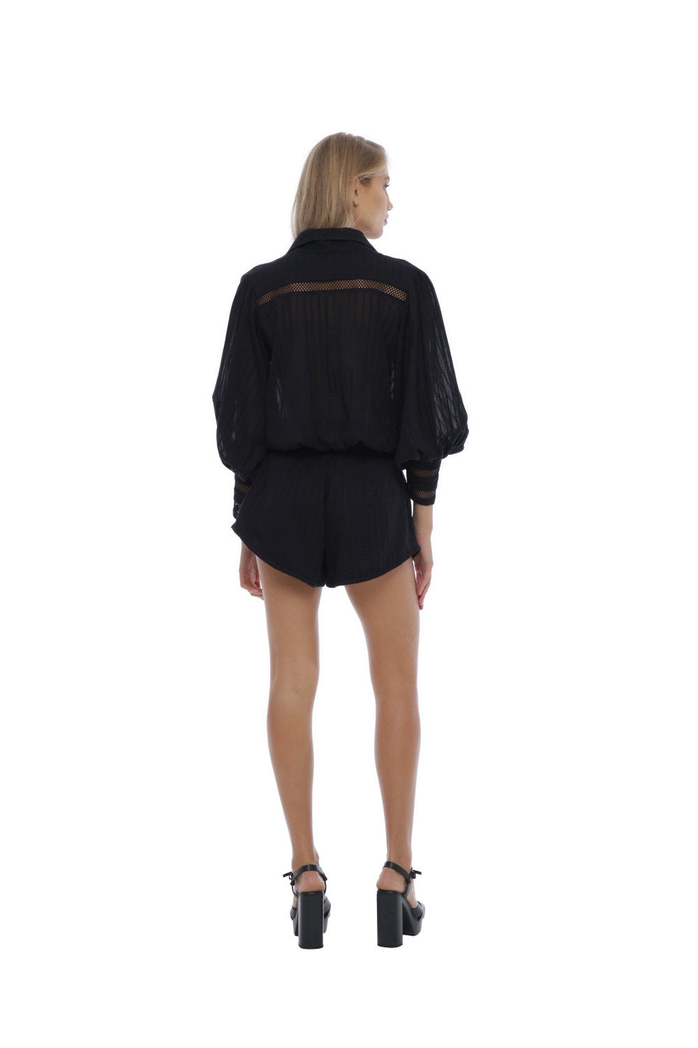 Sika Playsuit Black - Miss Milne