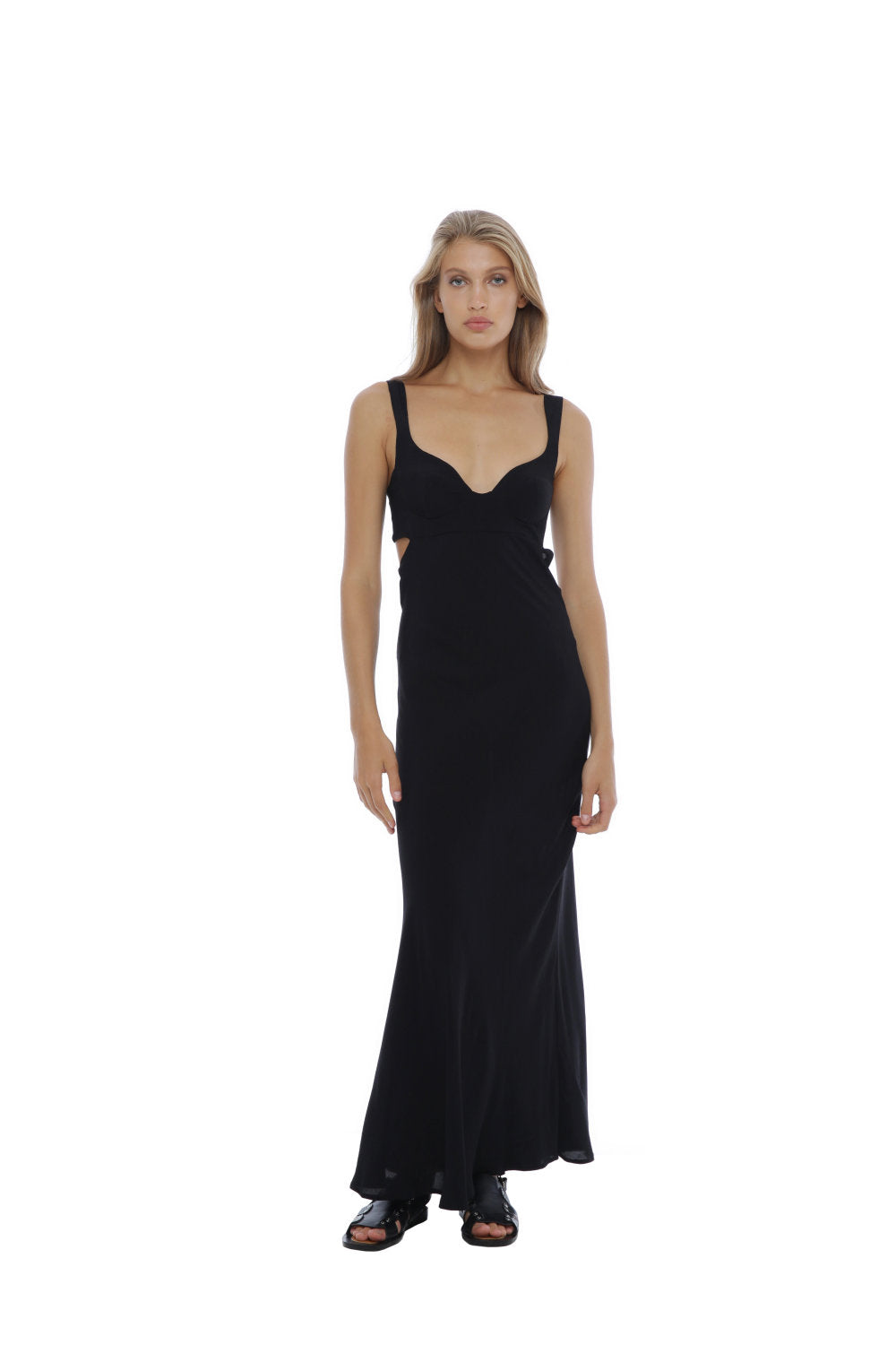 Renya Dress Black - Miss Milne