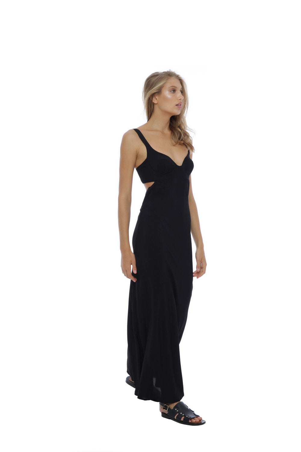 Renya Dress Black - Miss Milne