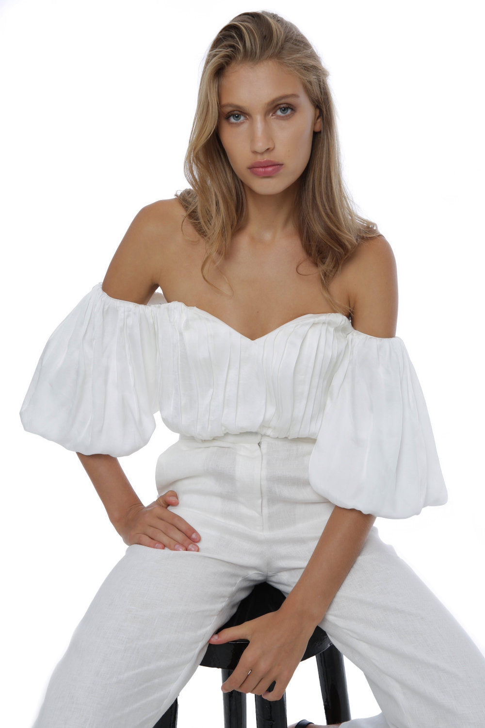 Capri Pants White - Miss Milne