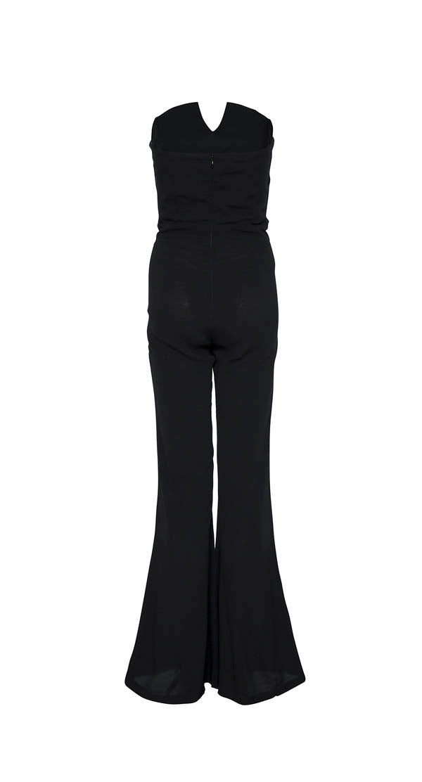 SINGAPORE JUMPSUIT BLACK - Miss Milne